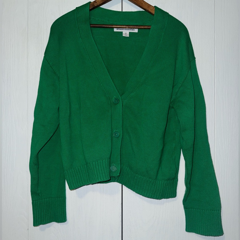 Amazon Vibrant Green Women's Cardigan